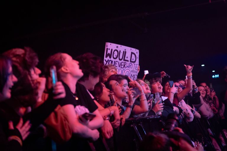 James Marriott performing live at Hindley Street Music Hall in Adelaide
